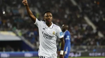 فينيسيوس يحقق أرقام قياسية بتسجيله للمباراة الخامسة على التوالي